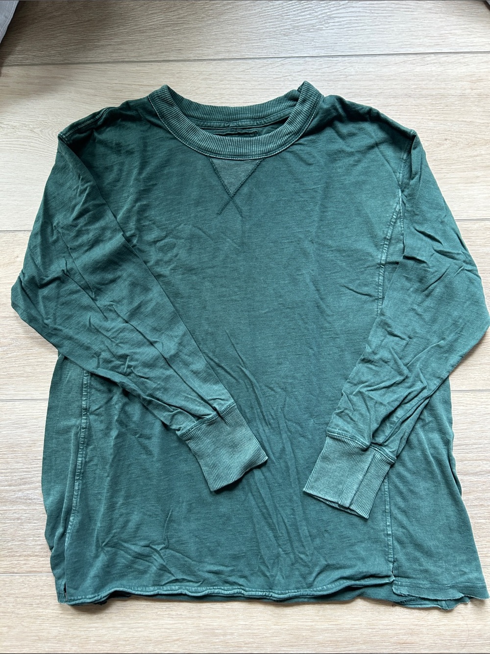 Women’s aerie small green long sleeve